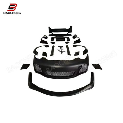 For Porsche 911 997 2008-2011 Upgraded pp Glass Fiber LB Style Front Bumper Facelift Car Parts Performance