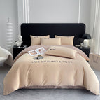 Champagne Cocoa Brown / 1.2m Flat sheet 3pcs