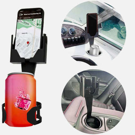 Multi-functional Car Phone Holder And Cup Holder Water Cup Holder