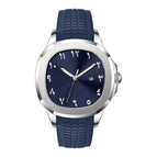 Blue Face Silver Case