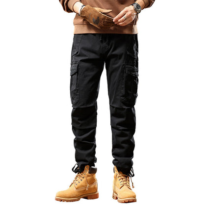 High Street Loose Functional Casual Pants Men