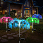 Solar jellyfish lamp