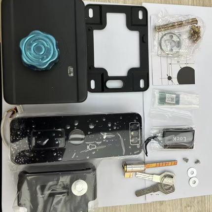 Palmprint 3D Face Recognition Fingerprint Lock