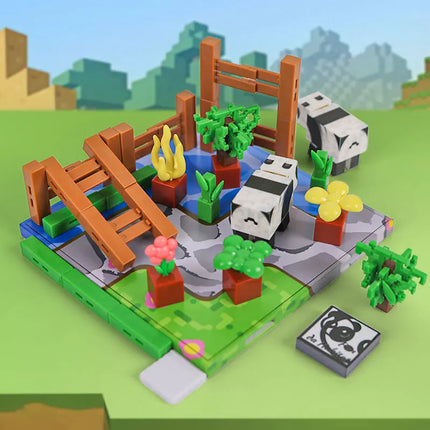 My 3D World Magnetic Building Blocks, Zoo Series Children's DIY Magnetic
