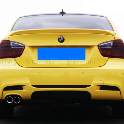 e90 Real Carbon Fiber Rear Trunk Spoiler for BMW e90 3 Series 320i 320d Dedicated Tail Modified Ducktail Lip Wing 2005-2011