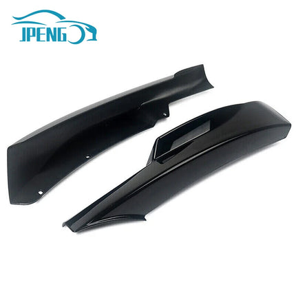 For BMW Accessories 3 Series E90 E91 328i 325i LCI M-Tech Sports 2009 2010 2011 2012 Front Splitters Bumper Lip Covers Carbon Lo