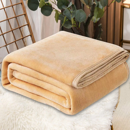 Fleece Blankets Single Twin Blanket For Bed Full Size Warm Blankets For Winter