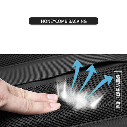 Travel Men 17 inch Laptop Backpack vacuum compression