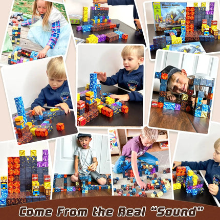 Magnetic Building Blocks Mine World Cube Magnet World Set for Kid Age DIY