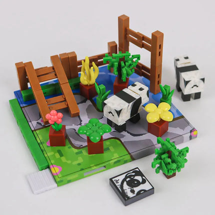 My 3D World Magnetic Building Blocks, Zoo Series Children's DIY Magnetic