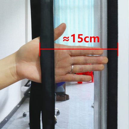 DTGJ Magnetic Door Screen,Black Side Door Magnetic Mosquito Net,Insect Proof Flight,Summer and Kitchen Indoor Invisible Net