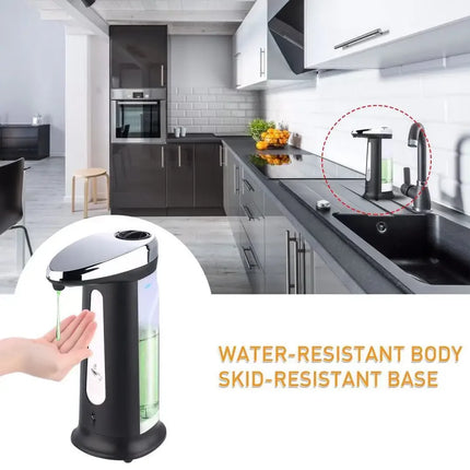 250ml Touchless Automatic Liquid Soap Dispenser Battery Operated Hand Soap Or Sanitizer Commercial & Household Use