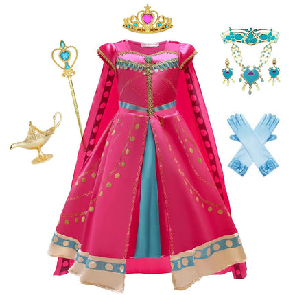 Arabian Dress for Kids Aladdin Cosplay Christmas Halloween Party