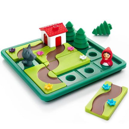 Riding Hood Smart Hide&Seek Board Games With Solution Skill-Building Puzzle Logic Game