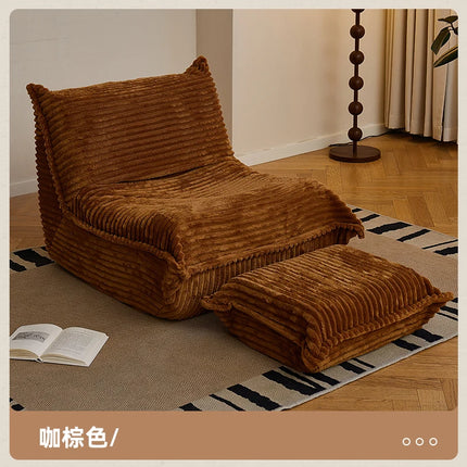 Lazy Person Sofa Can Lie And Sleep Caterpillar Sofa Balcony Tatami Net Red Bedroom Living Room Single Leisure Sofa