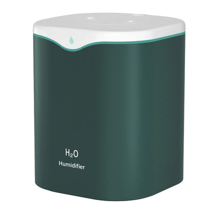2L Double Spray Humidifiers with LED light Cool Mist Auto Shut-Off Humidifier Portable Desk Humidifiers for Bedroom Home Room