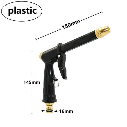 High Pressure Spray Water Gun Washing Garden Watering Hose Nozzle Sprinkler
