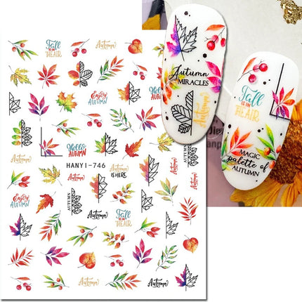 3d Nail Art Decals Elegant White RoyalBlue Roses Flowers