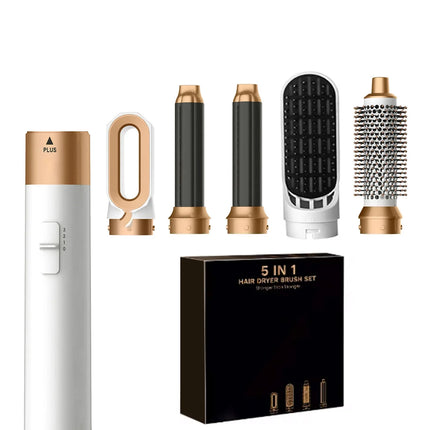 5 in 1 Hairdryer Multi-function hair straightener