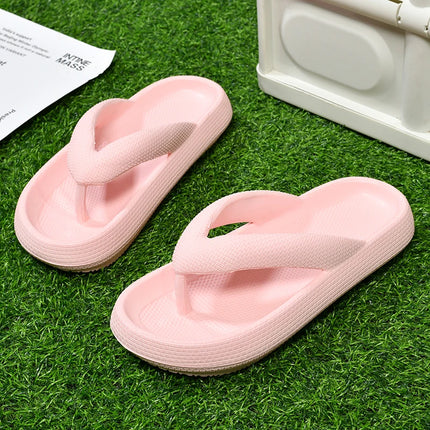 MAEDEF 2024 Flip Flops Men and Women Summer Anti-skid Outdoor Casual Light Beach Sandals Thick Platform House Bathroom Slippers