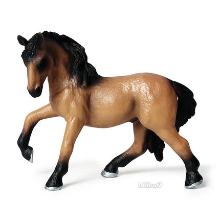 DIY Horse Race Model Horseman Farm Animal Figurines Action & Toy Figures ABS Emulation Toys for Children Christmas Birthday Gift