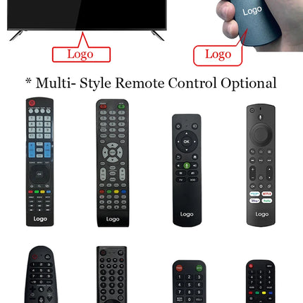 43 Inch Smart TV 4K Ultra HD Flat Screen LED TV Big Screen WiFi Inteligentes Television