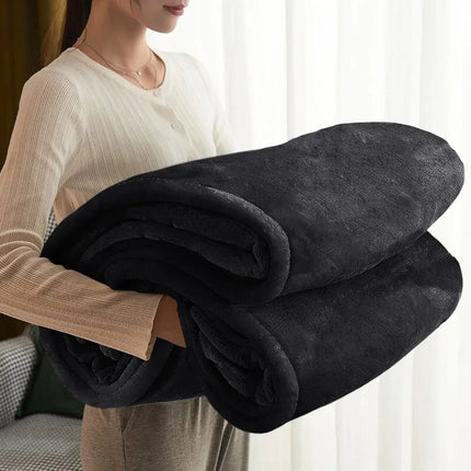 Soft Blanket for Fall Winter Spring All Season Thicken Warm Fuzzy Microplush Lightweight