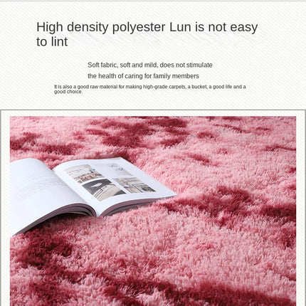 Lightweight, Soft and Comfortable Modern and Simple Style Silk - Wool Living Room and Bedside Mats