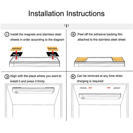 Sensor Night Light Wireless Rechargeable Led Night Lights kitchen.