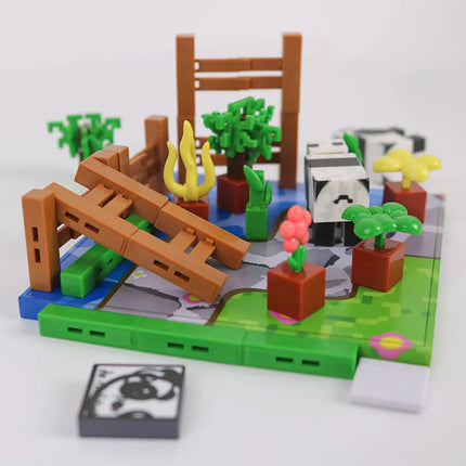 My 3D World Magnetic Building Blocks, Zoo Series Children's DIY Magnetic