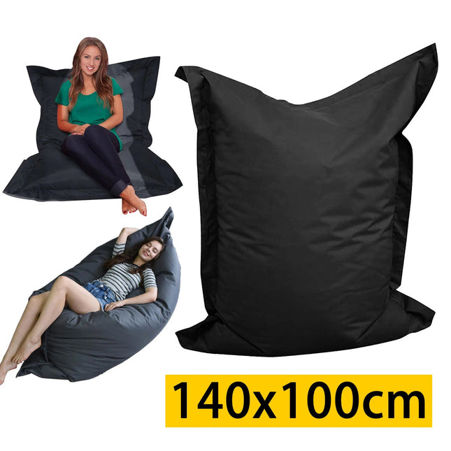 Large Bean Bag Chair Sofa Cover Lazy Seat Bag Couch Pillow Waterproof