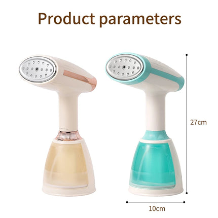 1500W Handheld Garment Steamer Fabric Clothes Ironing Iron 280ml Portable Quick Heat Ironing 280mL