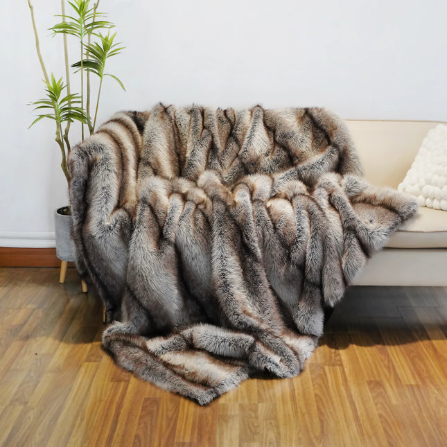 Blanket Luxury Throw Blanket Winter Thick Warm Sofa Blankets