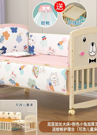 Child Bunk Bed Beds Twin Baby Rocking Chairs Handrail Baby Crib Children Bassinets Newborn Cama Infantil Things Comforters