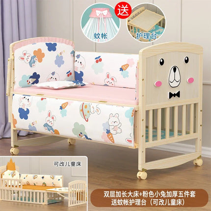 Child Bunk Bed Beds Twin Baby Rocking Chairs Handrail Baby Crib Children Bassinets Newborn Cama Infantil Things Comforters