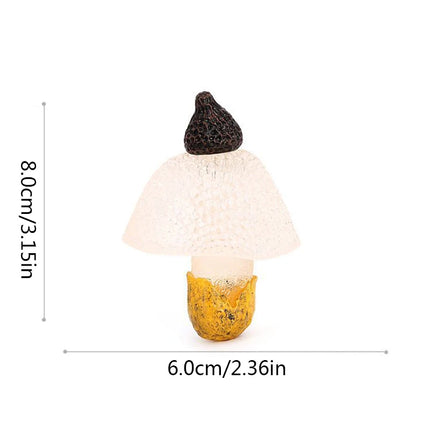 Mini Mushroom Matsutake Oyster Garden Landscape Miniatures Diy
