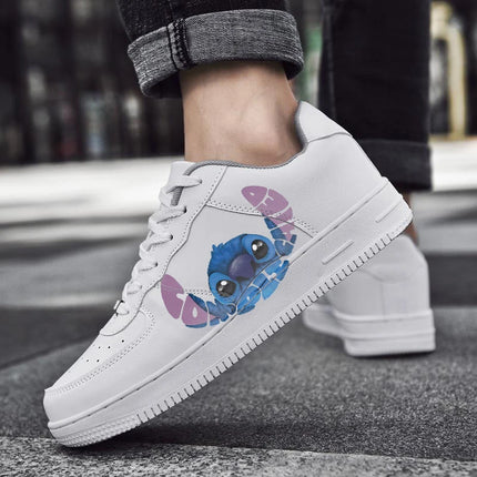 Stitch Shoes Men Women Design personality Casual Shoes Male Platform