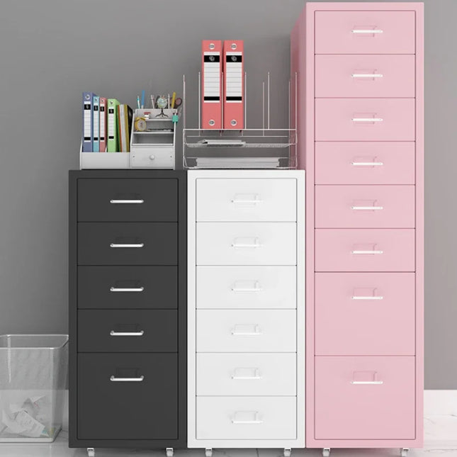 File Cabinets Modern simplicity Filing Organization Storage Cabinets with Wheels Multi-layer Mobile File Cabinet for Home Office