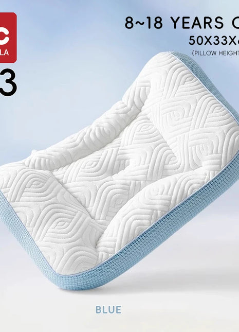 AIBEDILA Baby Neck Pillow 1-18Y Sleeping Children Pillows Protect The Neck Cervical Orthopedic Household Massage newborn Pillow