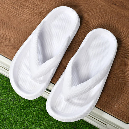 MAEDEF 2024 Flip Flops Men and Women Summer Anti-skid Outdoor Casual Light Beach Sandals Thick Platform House Bathroom Slippers