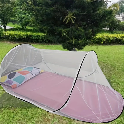 1pc Portable Foldable Outdoor Camping Mesh Mosquito Net - Ultra-Lightweight, Compact, Easy Setup, Breathable, Anti-Mosquito