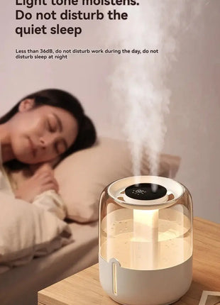 Xiaomi MIJIA 6.8L Large Capacity Humidifier USB Dual Mist For Home Dormitory Office Bedroom Desktop Night Light