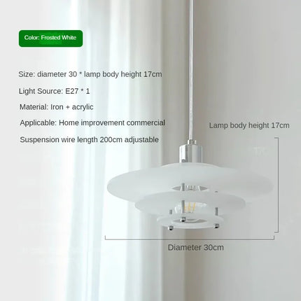 Hotel Lobby Restaurant Clothing Store Commercial Acrylic Decorative LED Chandelier Suitable for Living Room Bedroom Bedside