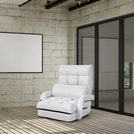 Convertible Living Room Chair with Sofa Bed with Pillows and Armrests