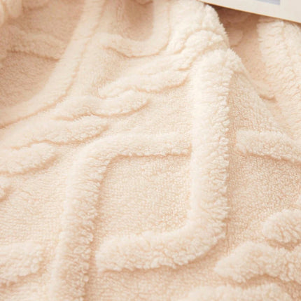1pc Single-Layer Coral Fleece Blanket, Lightweight & Multi-Purpose Blanket