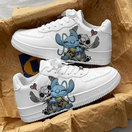 Stitch Shoes Men Women Design personality Casual Shoes Male Platform