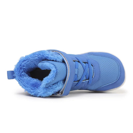 Winter Little/Big Kid Wide High Top Barefoot Shoes  for Boys/Girls