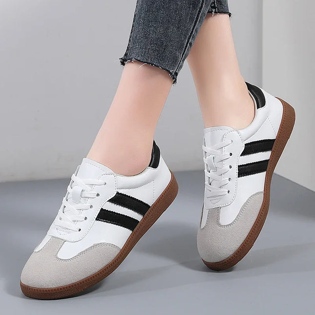 Women Casual Vulcanize Shoes Fashion Breathable Platform Running Shoes