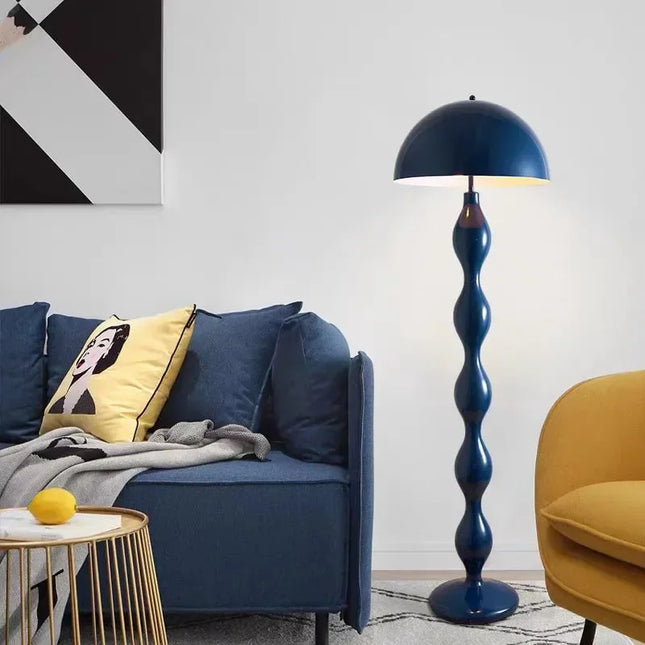 Scandi Macaron Floor Lamp Creative Mushroom Lamp for Living Room Bedroom Bedside Shop Hotel Decor LED Colorful Standing Lamp