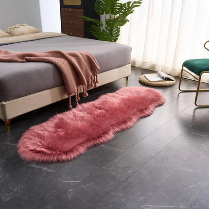 Solid Color Simple Fashion Bedside Rugscomfortable And Soft Bedroom Carpet Living Room Blanket